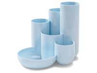 HAN Schreibtisch-Organizer CAMPUS pastellblau Polystyrol 6 Fächer 13,1 x 15,4 x 13,7 cm HAN Schreibtisch-Organizer CAMPUS pastellblau Polystyrol 6 Fächer 13,1 x 15,4 x 13,7 cm