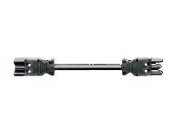 BACHMANN Gerteverlngerung GST183 SteckerKupplung schwarz 2m