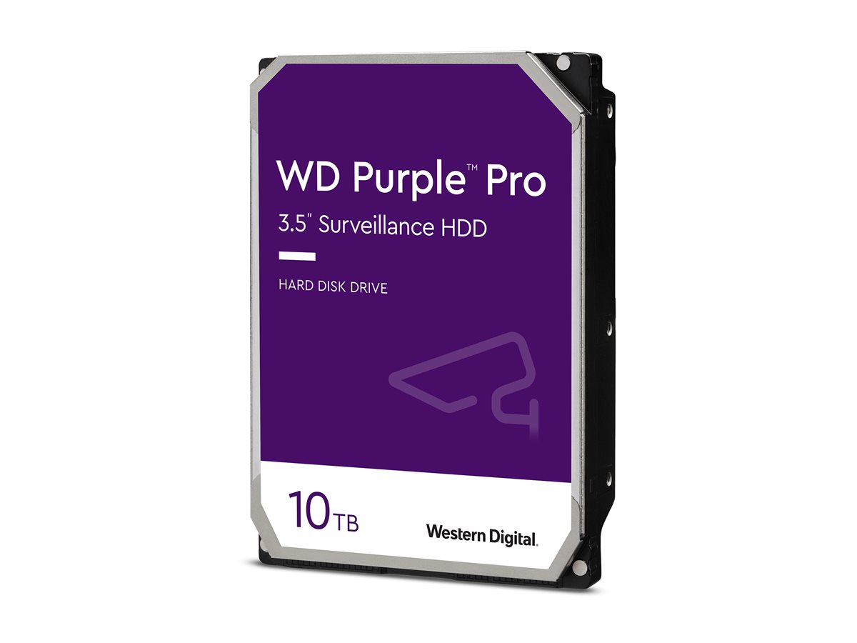 WD Purple Pro 10TB SATA 6Gb/s HDD 8,89cm 3,5Zoll internal 7200Rpm 256MB Cache 24x7 Bulk WD Purple Pro 10TB SATA 6Gb/s HDD 8,89cm 3,5Zoll internal 7200Rpm 256MB Cache 24x7 Bulk