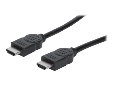 MANHATTAN High Speed HDMI-Kabel mit Ethernet-Kanal HEC ARC 3D 4K30Hz HDMI-Stecker auf HDMI-Stecker geschirmt schwarz 15m MANHATTAN High Speed HDMI-Kabel mit Ethernet-Kanal HEC ARC 3D 4K30Hz HDMI-Stecker auf HDMI-Stecker geschirmt schwarz 15m