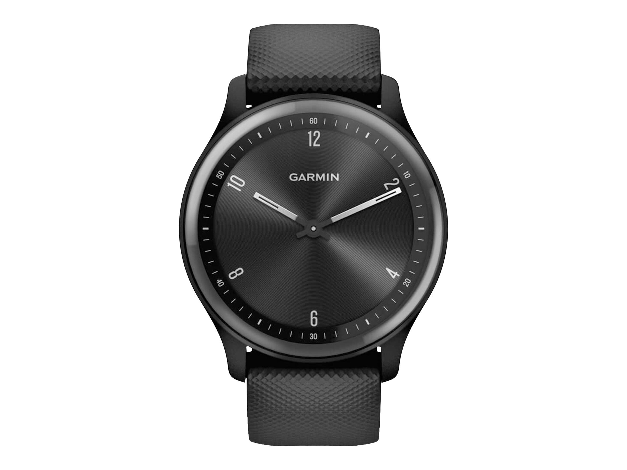 Garmin vivomove Sport, Black, Silicone