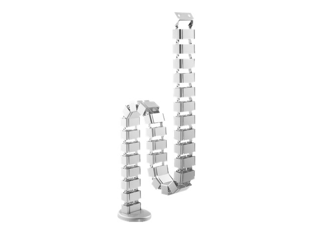 DIGITUS Flexible Kabelfuehrung Kabelmanagement Schlange silber DIGITUS Flexible Kabelfuehrung Kabelmanagement Schlange silber