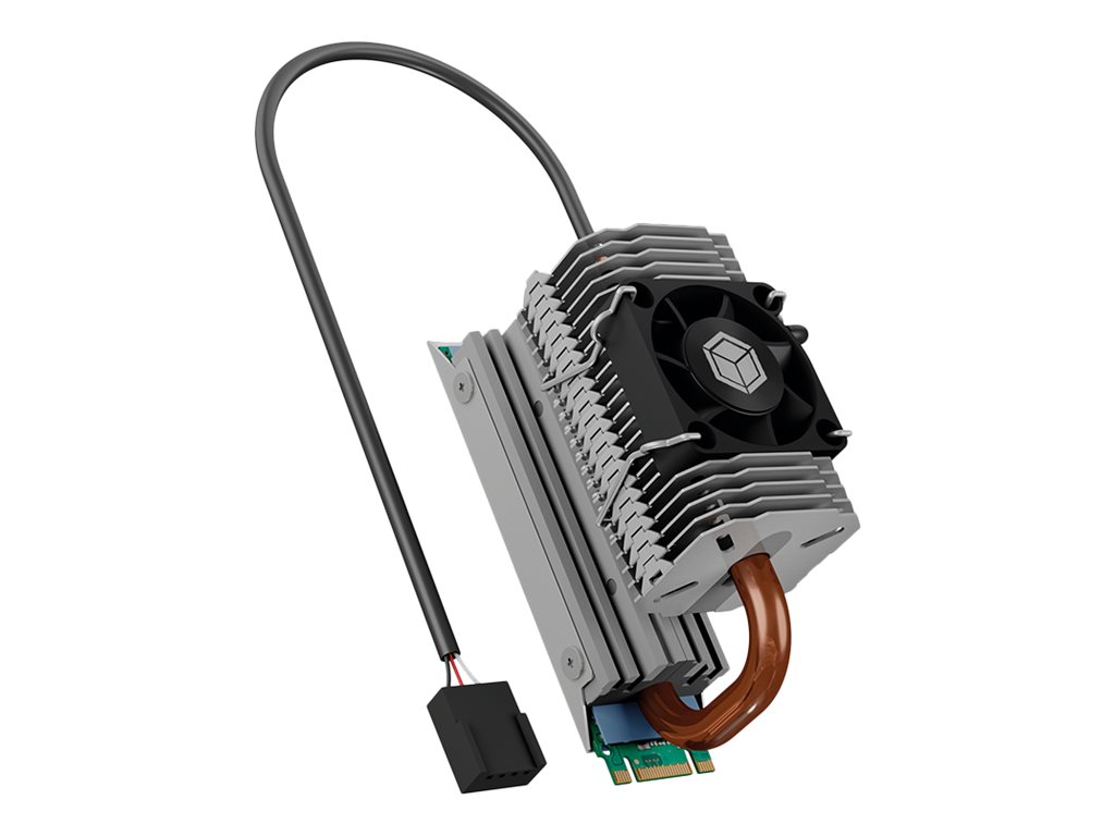 K Kuehlkoerper IcyBox SSD M2 schwenkbar