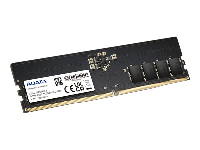 16GB PC 4800 CL38 ADATA Value retail