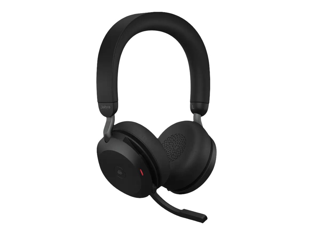 Jabra Evolve2 75 UC Stereo USB-A black mit Ladestation