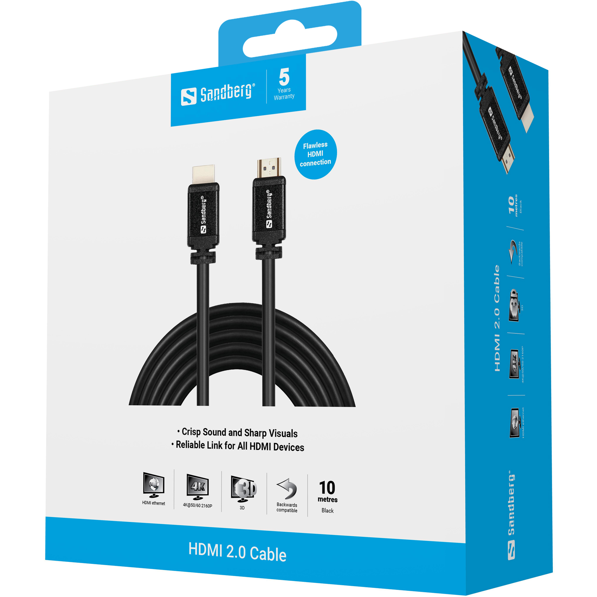 Sandberg HDMI 19M-19M 10m
