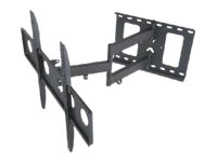 TECHLY Wandhalterung fuer LCD TV LED schwarz 58,42cm-165,10cm 32-65Zoll FullMotion Slim