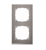 Merten Rahmen M-Pure MEG40203646 2f. Edelstahl/aluminium Merten Rahmen M-Pure MEG40203646 2f. Edelstahl/aluminium
