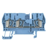 Weidmueller Durchgangsklemme ZDU 2.5/3AN BL Weidmueller Durchgangsklemme ZDU 2.5/3AN BL