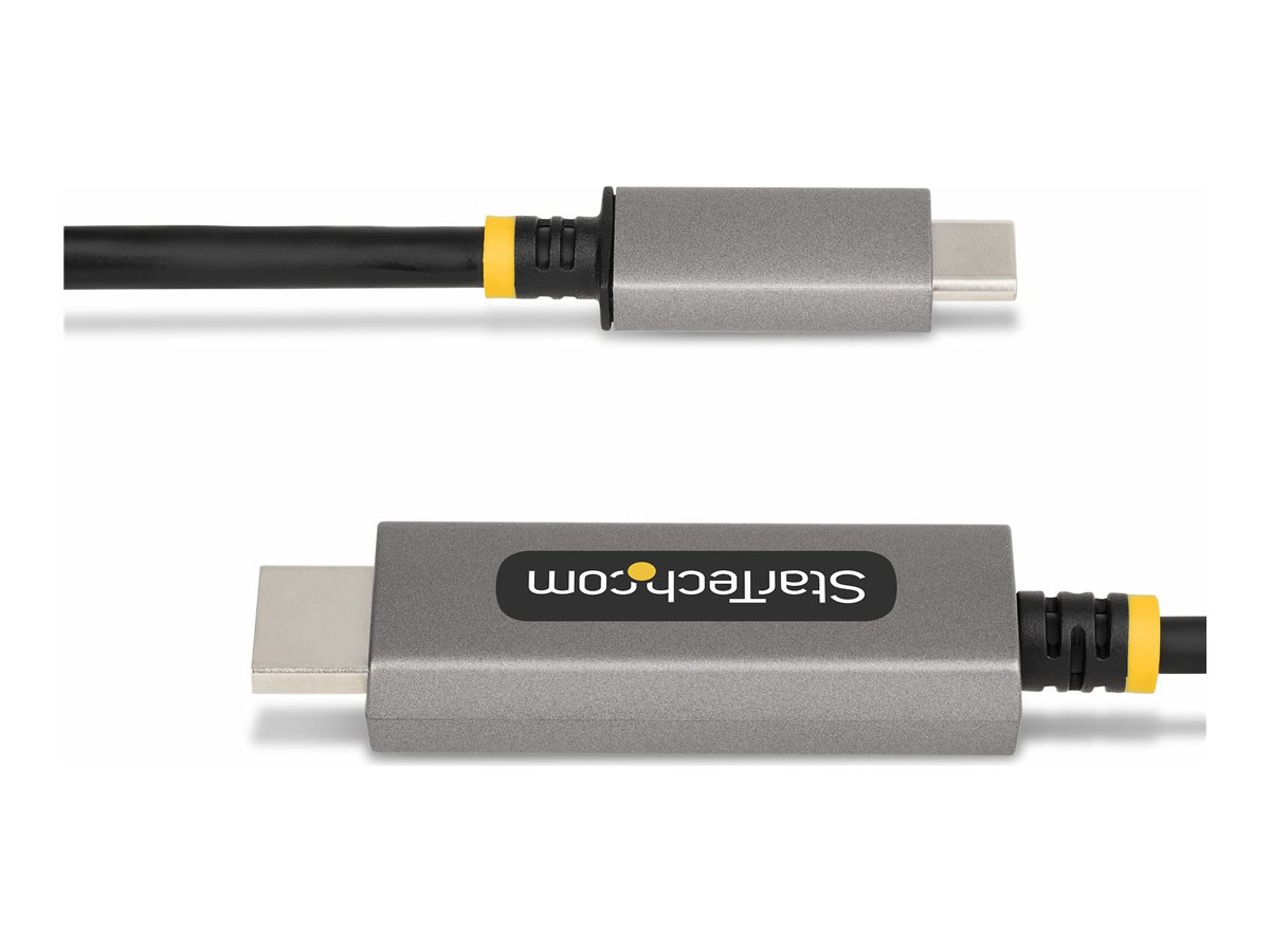 STARTECHCOM 3m USBC HDMI Adapter Kabel 8K 60Hz 4K 144Hz HDR10 USB C zu HDMI 21 Videokonverter USB4TB3TB4 USB C auf HDMI Kabel