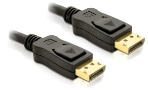 Delock Kabel Displayport 1.2 Stecker > Displayport Stecker 4K 2 m Delock Kabel Displayport 1.2 Stecker > Displayport Stecker 4K 2 m