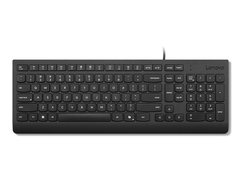 LENOVO Essential Wired Keyboard Black - German 129