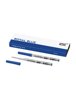 MONTBLANC Royal Blue Kugelschreibermine B blau, 2 St.