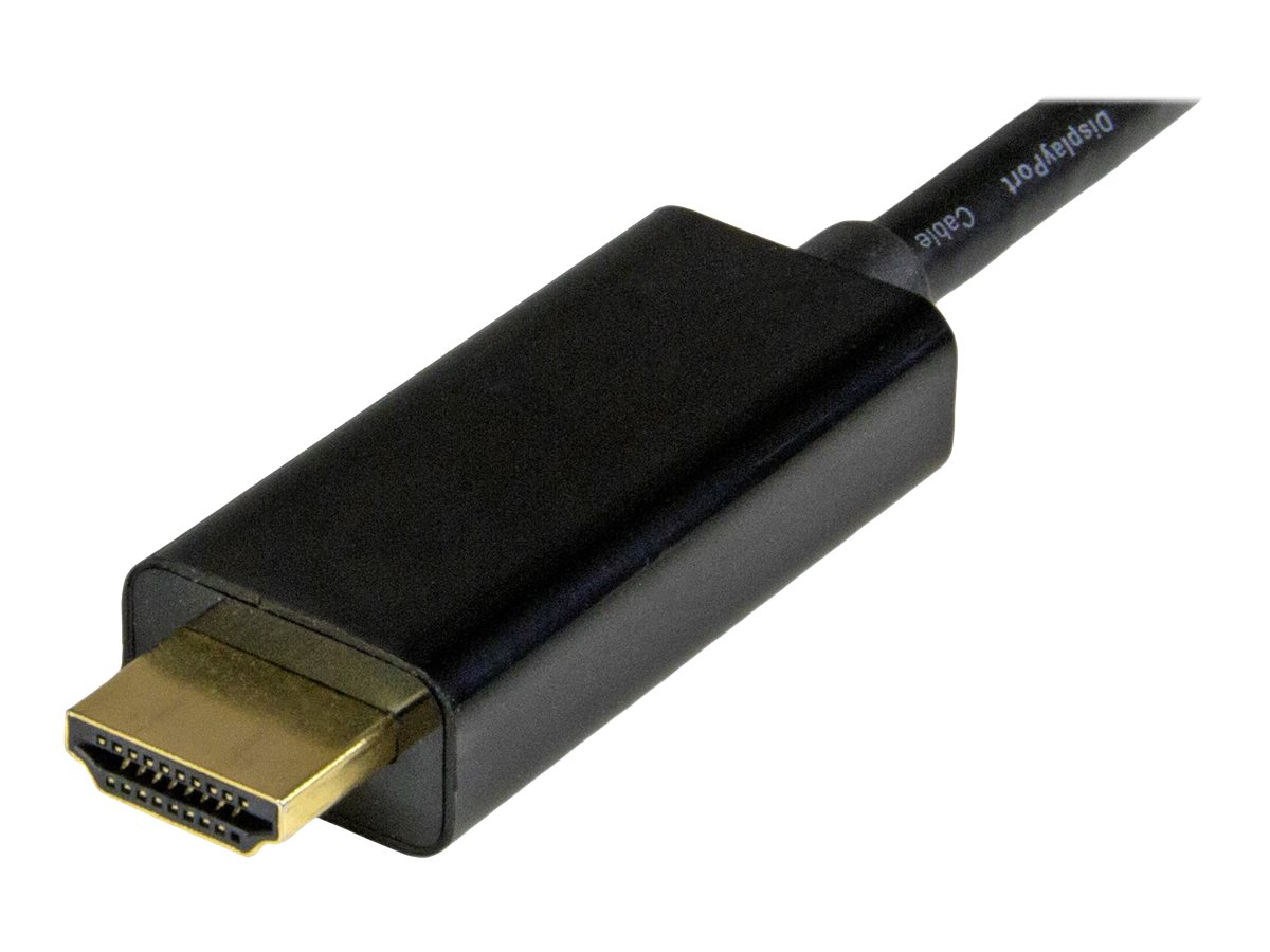 STARTECH.COM Mini DisplayPort to HDMI Converter Cable - 6 ft 2m - 4K