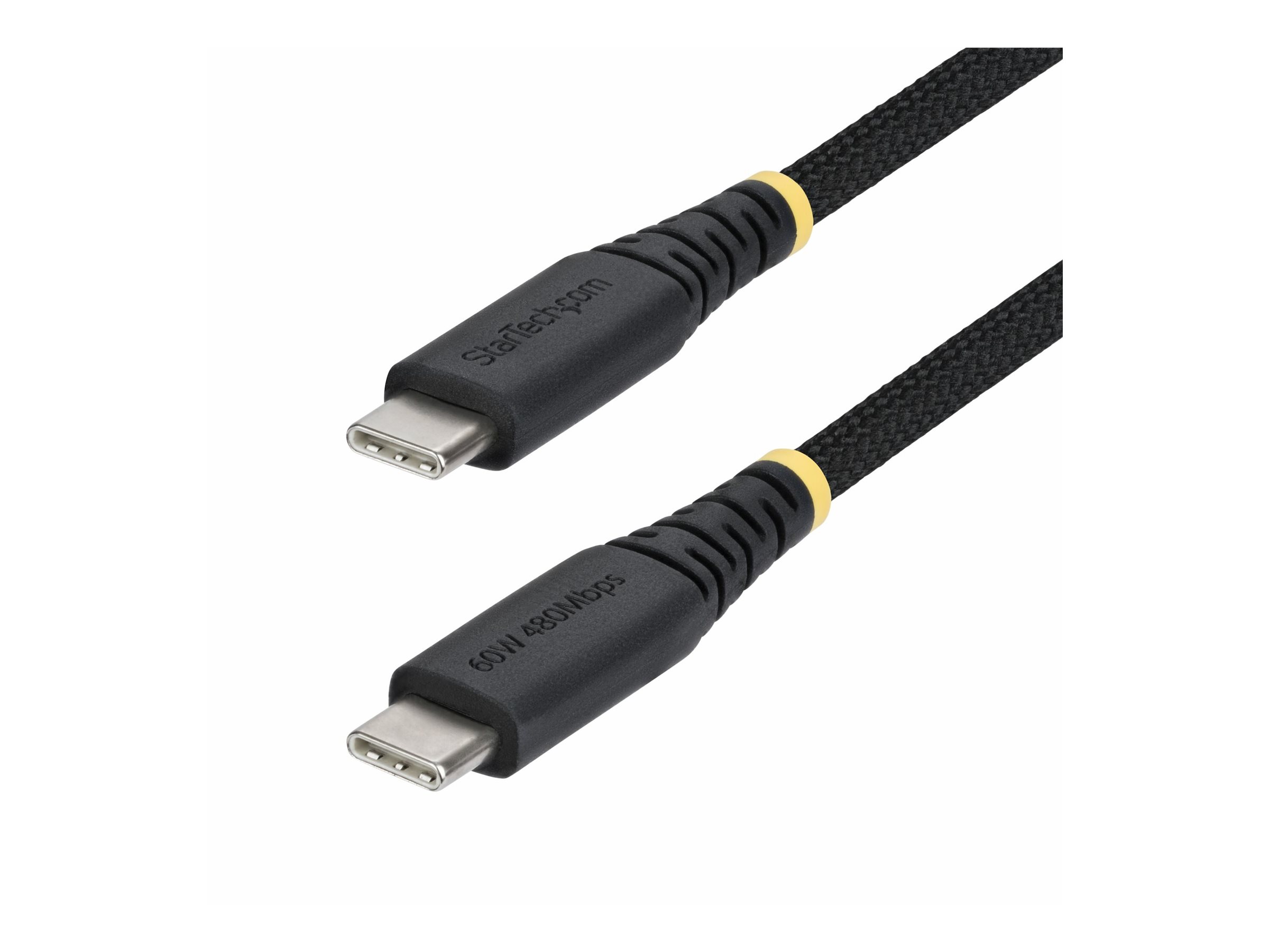 StarTech.com USB-C Ladekabel 30cm 60W Geflochten