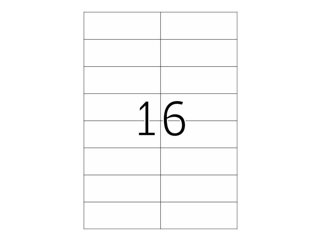 1.600 HERMA Etiketten 4462 weiÃ 105,0 x 37,0 mm