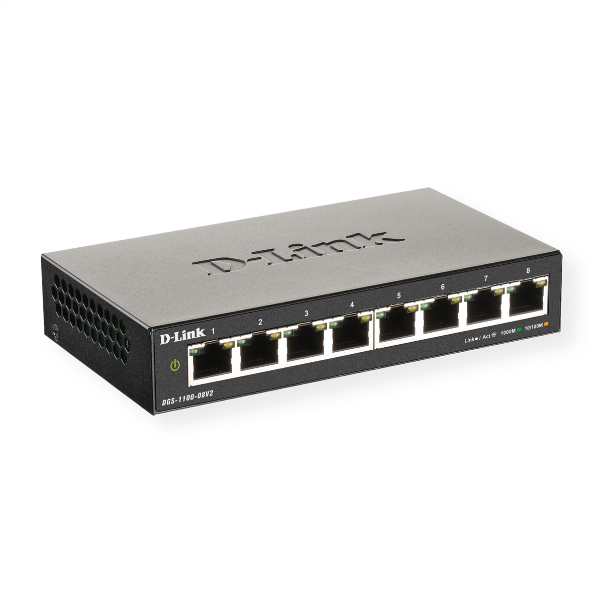D-LINK DGS1100-08V2/E POE SMART SWITCH