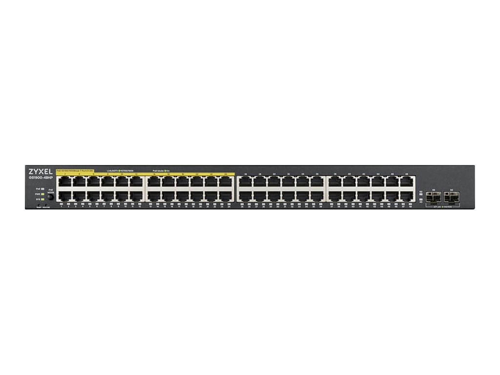 ZYXEL GS1900-48HP v2 48-port GbE L2 Smart Switch ZYXEL GS1900-48HP v2 48-port GbE L2 Smart Switch