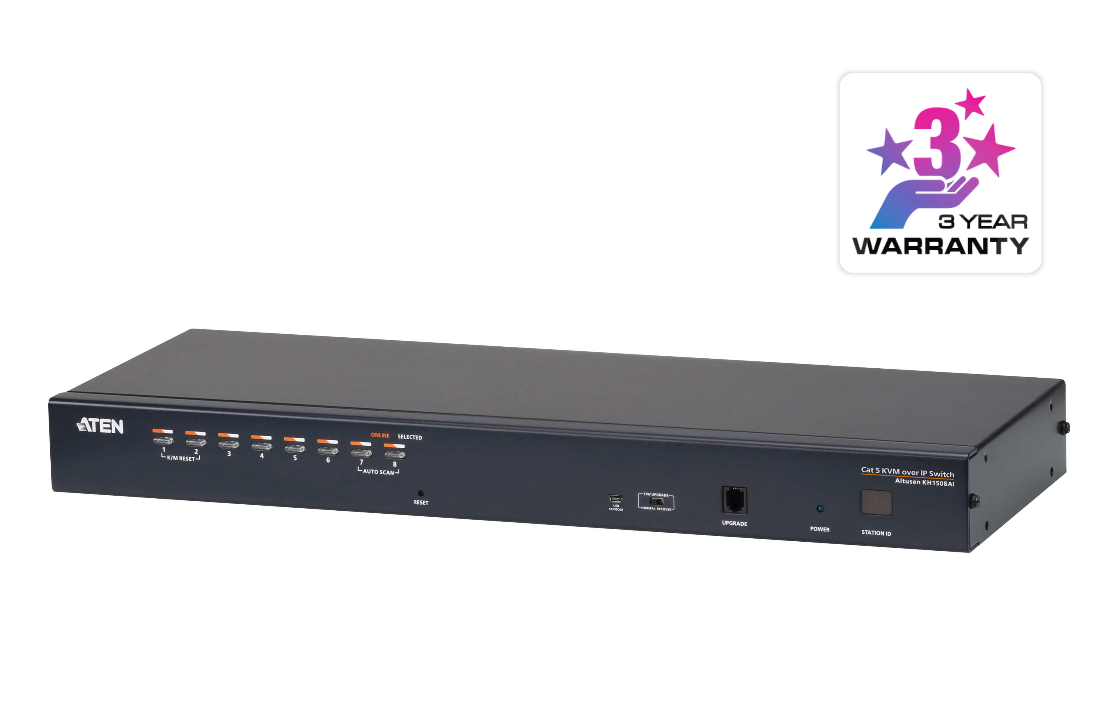 ATEN KH1508AI 8 Port RJ45 High-Density KVM