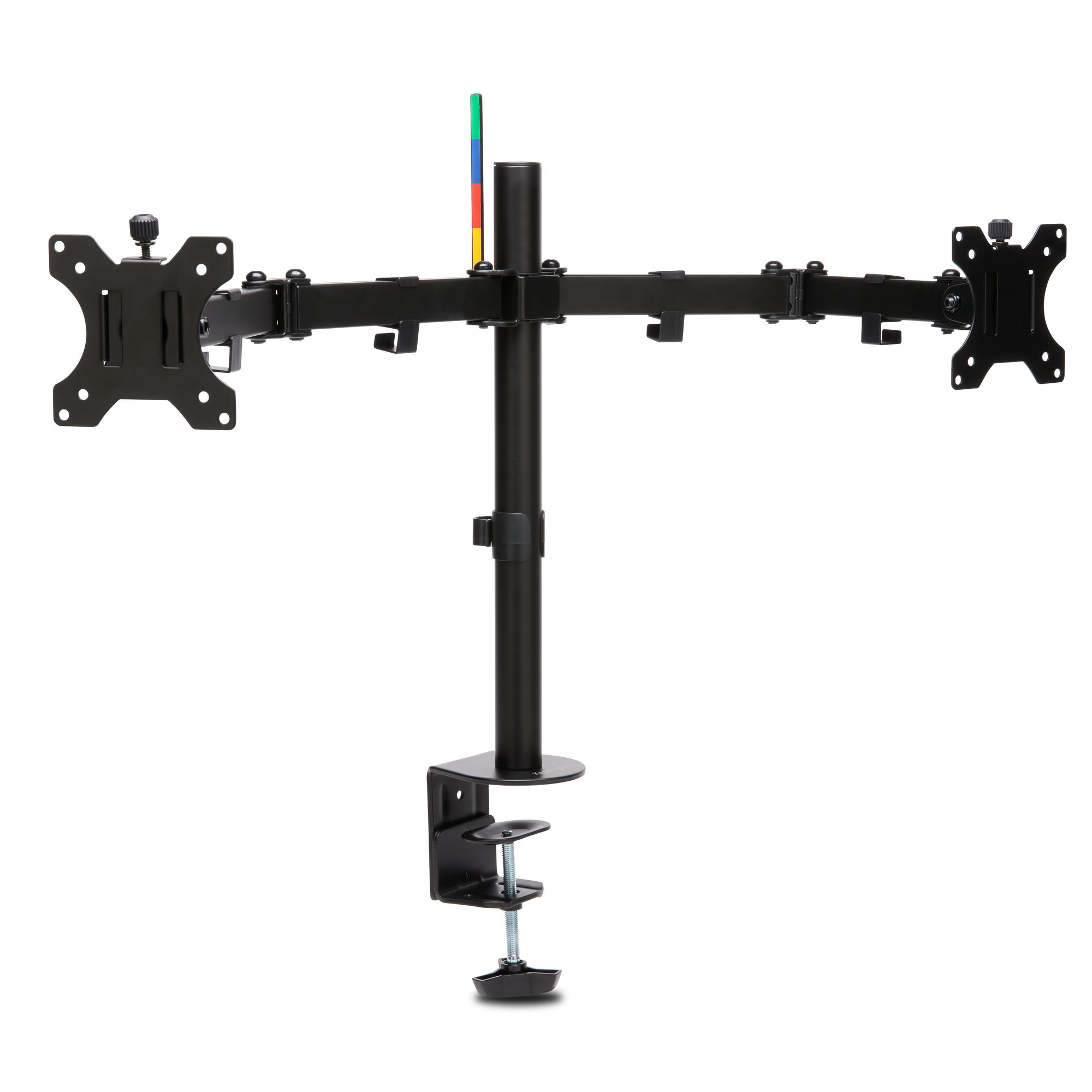 Kensington MonitorHalterung SmartFit Ergo Dual K55409WW schwarz für 2 Monitore, Tischklemme, Tischbohrung