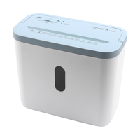GENIE 440 X Aktenvernichter mit Partikelschnitt P-4, 4 x 38 mm, bis 4 Blatt, weiss/blau GENIE 440 X Aktenvernichter mit Partikelschnitt P-4, 4 x 38 mm, bis 4 Blatt, weiss/blau