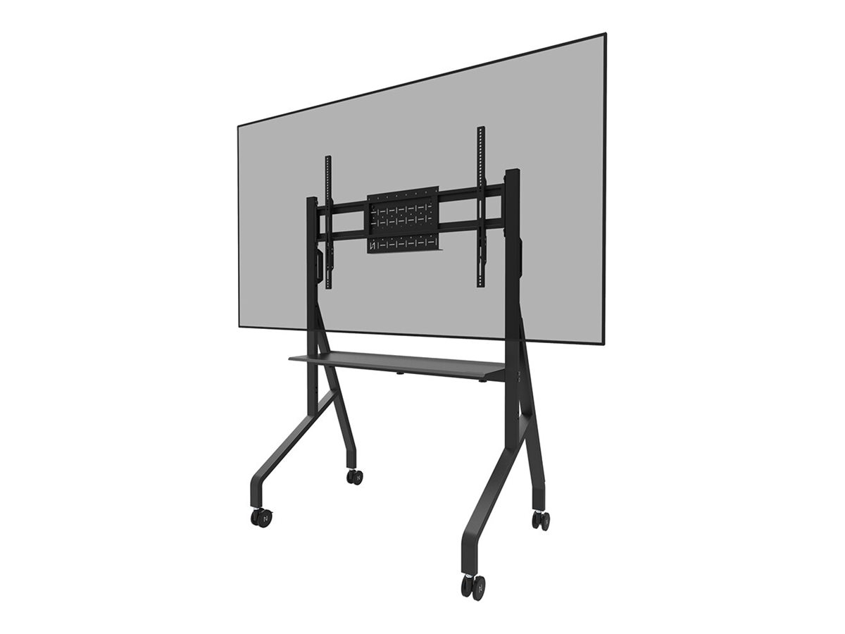NEOMOUNTS Move Go Mobile Floor Stand fast install height adjustable NEOMOUNTS Move Go Mobile Floor Stand fast install height adjustable