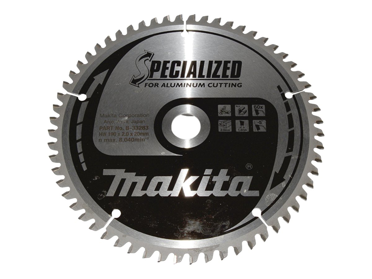 makita B-33283 KreissÃ¤geblatt 190,0 mm, 60 ZÃ¤hne