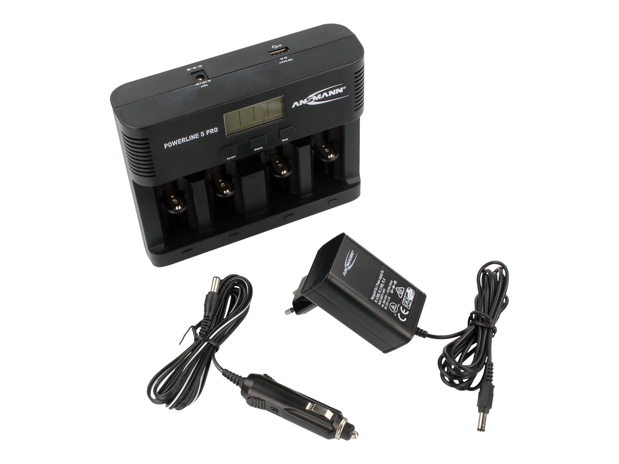 ANSMANN Powerline 5 Pro Akku-LadegerÃ¤t
