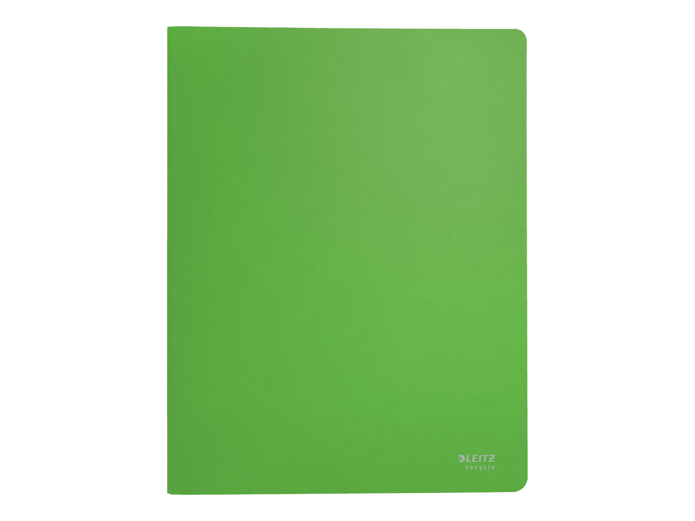 LEITZ Recycle 4677 Sichtbuch DIN A4, 40 Huellen gruen