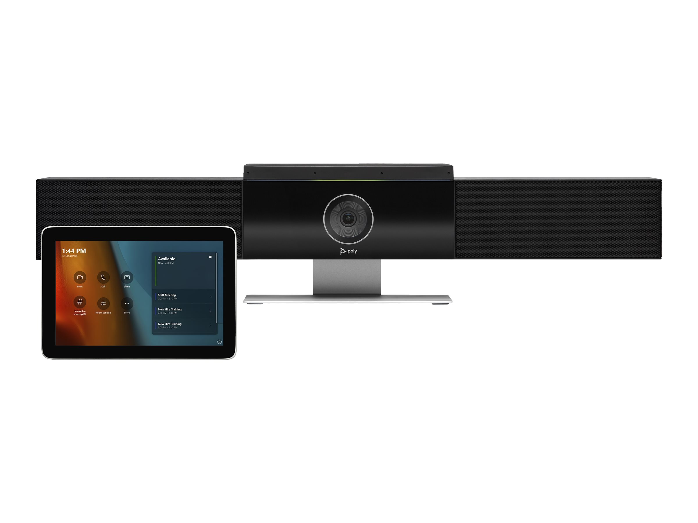HP Poly Studio Medium Room Kit for MS Teams Studio USB Video Bar with GC8 ABB HP Poly Studio Medium Room Kit for MS Teams Studio USB Video Bar with GC8 ABB