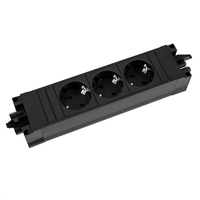 Bachmann Steckdosenleiste Step base 3xSteckdosen mit GST18 Bachmann Steckdosenleiste Step base 3xSteckdosen mit GST18