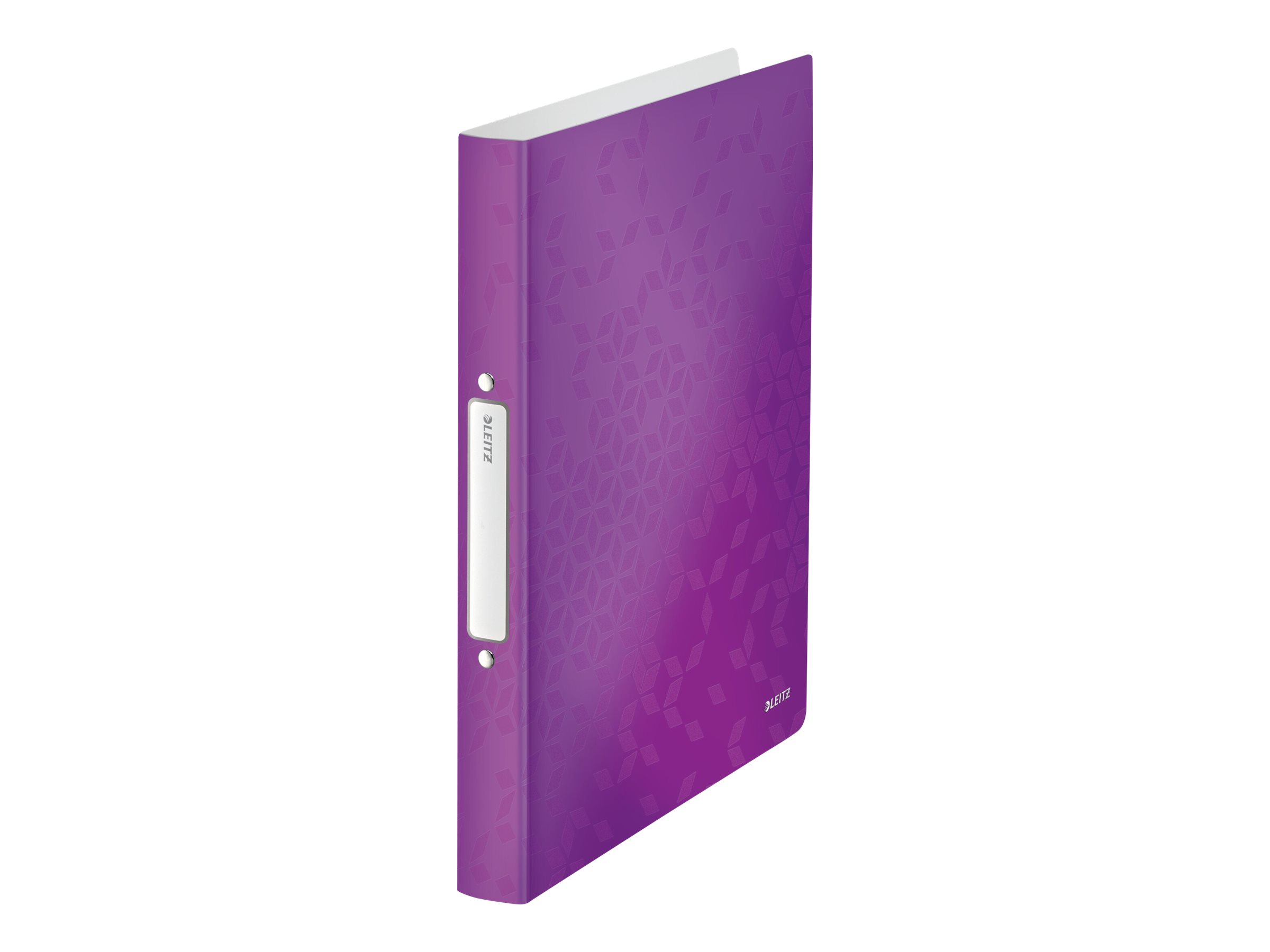 LEITZ WOW Ringbuch 2-Ringe violett-metallic 3,2 cm DIN A4 LEITZ WOW Ringbuch 2-Ringe violett-metallic 3,2 cm DIN A4