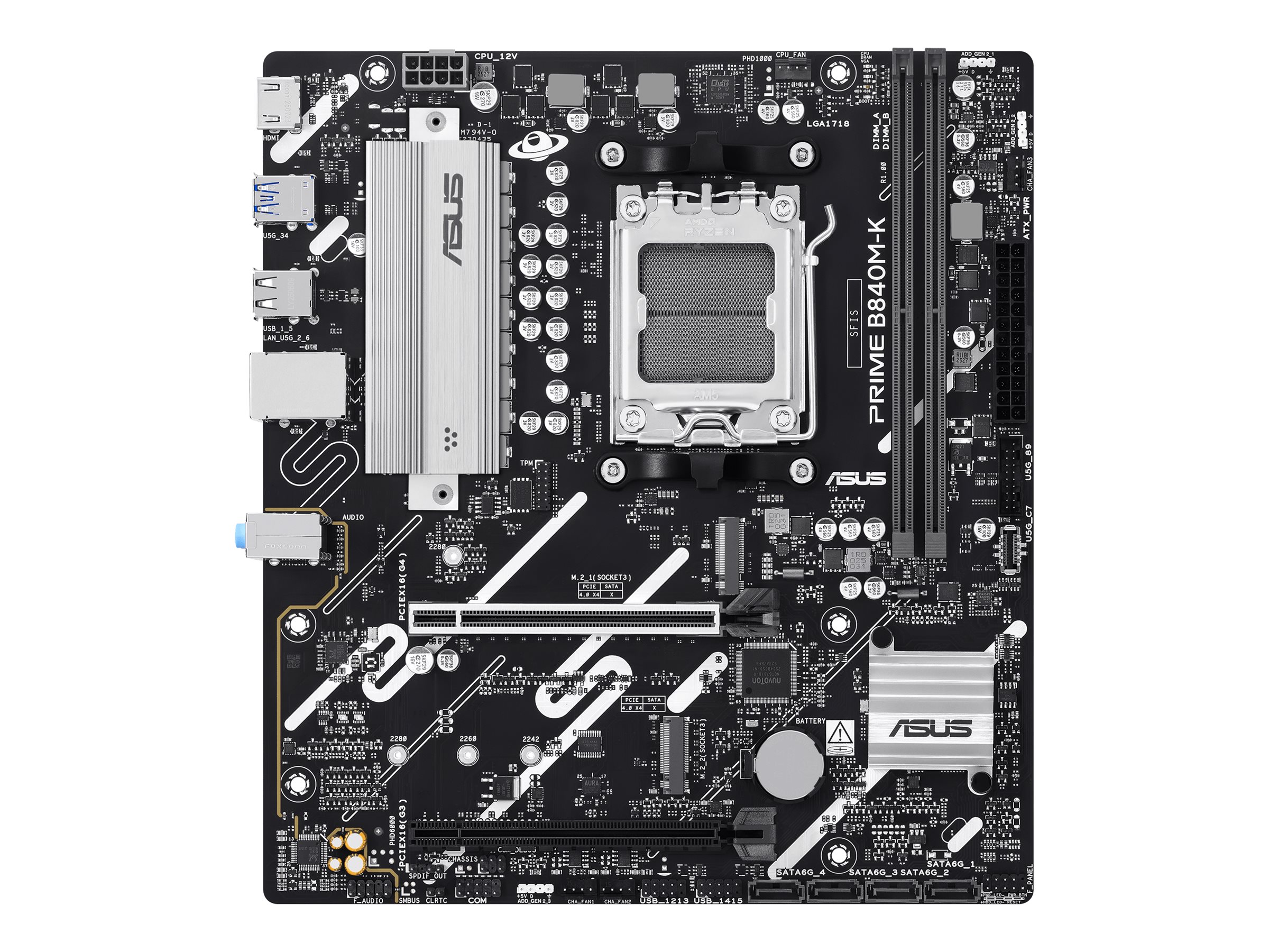ASUS PRIME B840M-K micro ATX Socket AM5 AMD B840