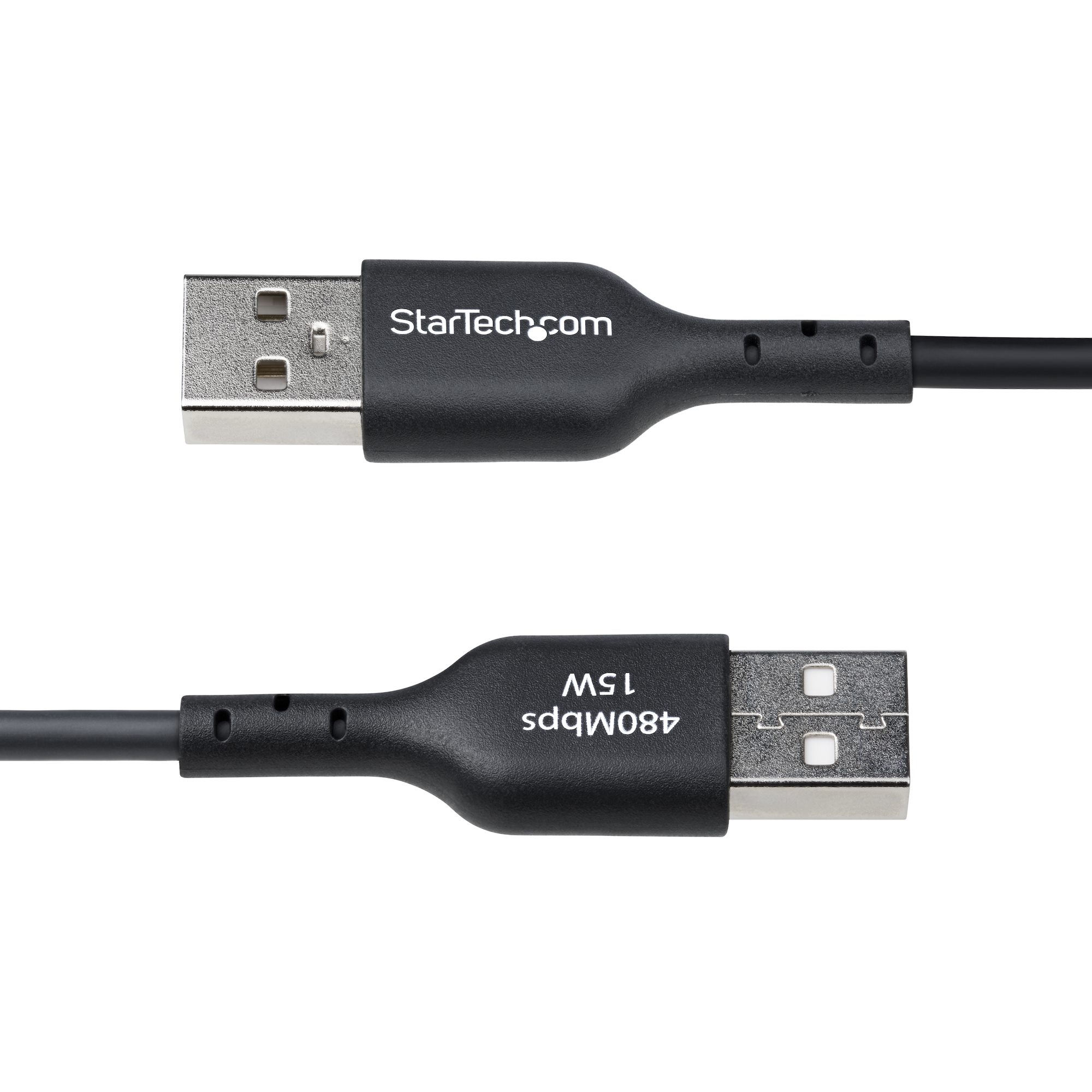 StarTech.com USB-A to USB-C Kabel 1 m 3 A Schwarz