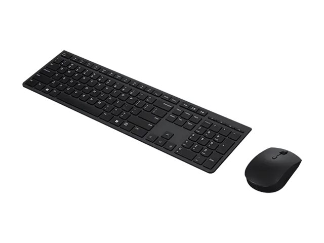 LENOVO Professional Wireless Rechargeable Keyboard and Mouse Combo German