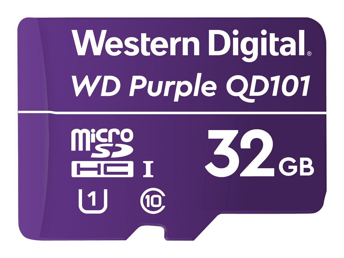 WD Purple 32GB Surveillance microSD HC - Class 10 UHS 1 WD Purple 32GB Surveillance microSD HC - Class 10 UHS 1