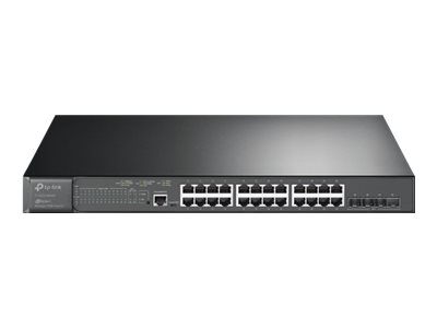 TP-LINK SG3428XMP Omada L2+ Managed Switch 24× Gigabit PoE+ 4× 10GE SFP+