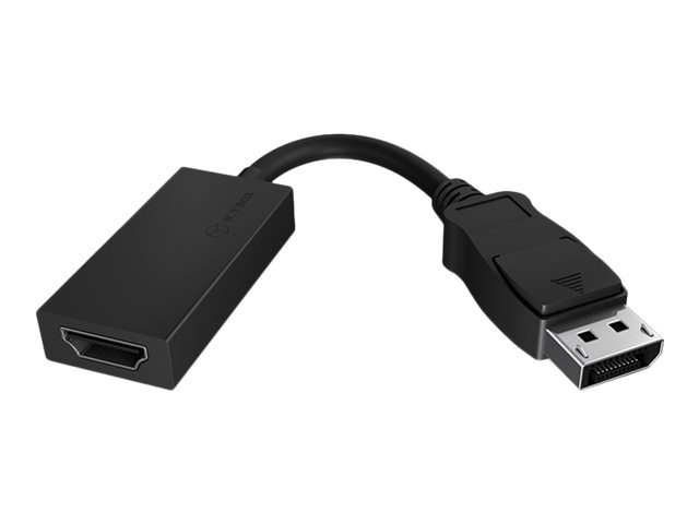 Adapter ICY BOX DisplayPort 12 HDMI 4K 60Hz Black
