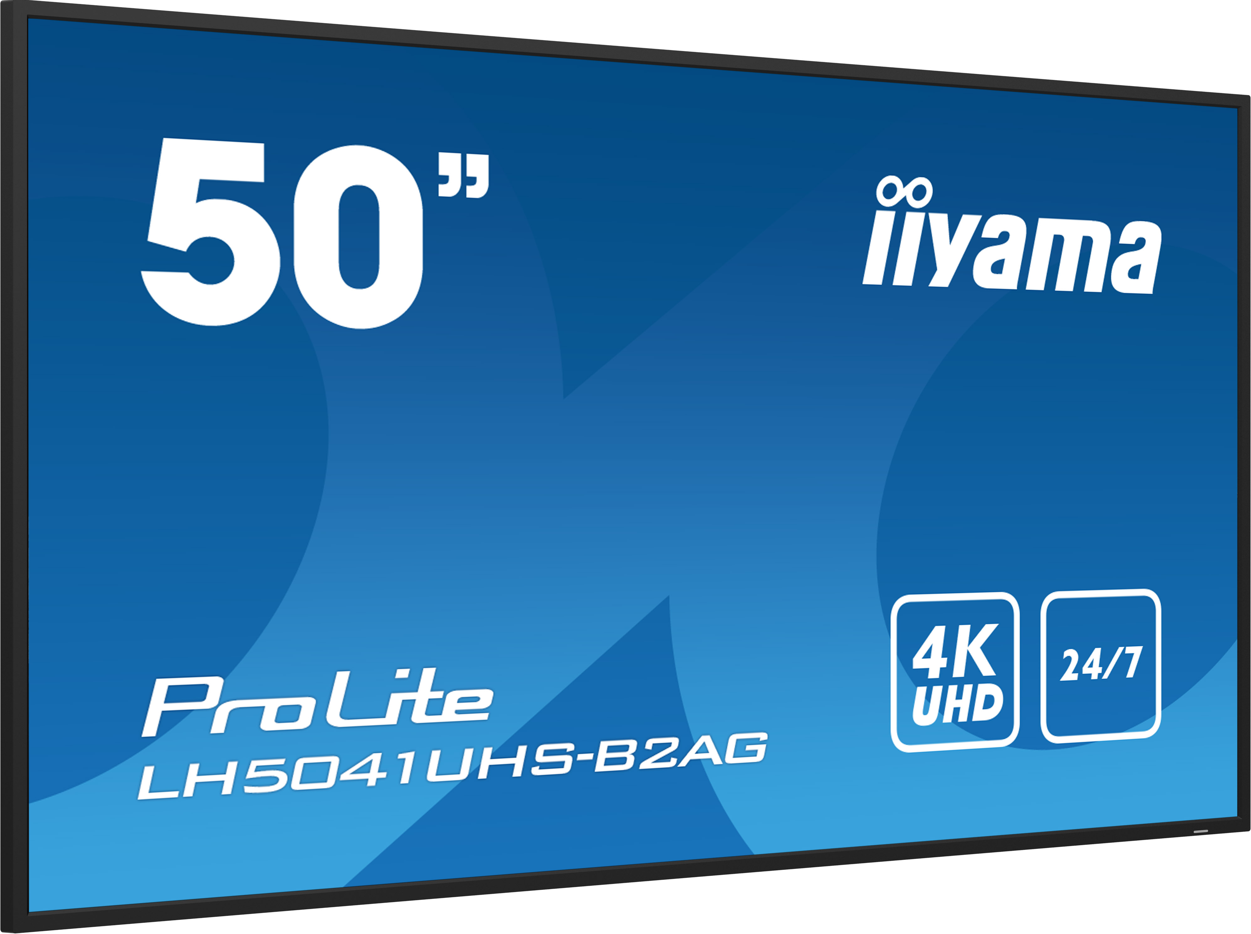 IIYAMA LH5041UHSB2AG 127cm 50Zoll 3840x2160 UHD VA panel 500cdm2 50001 Static Contrast 9,5ms Landscape or Portrait mode