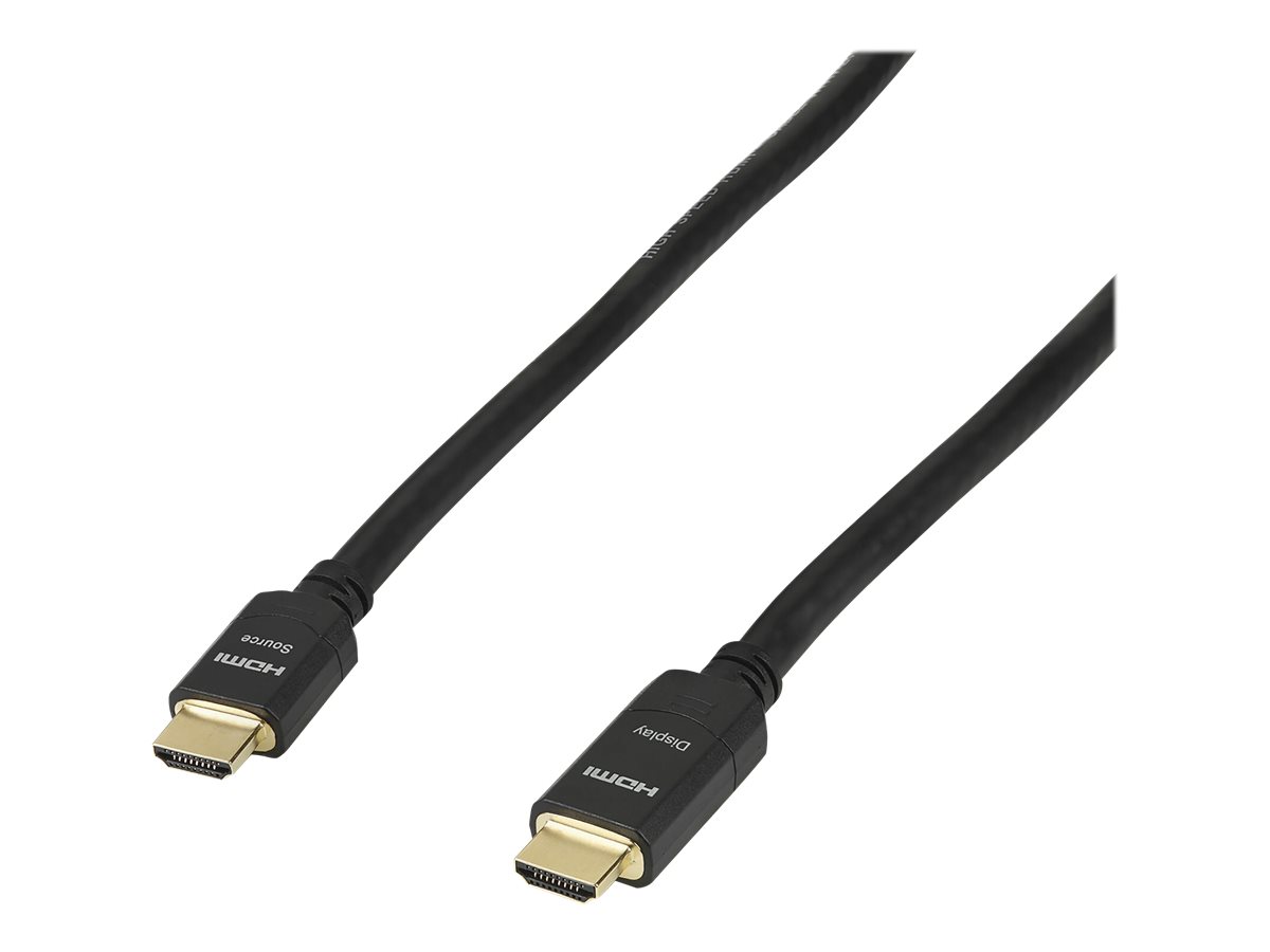 STARTECHCOM High Speed HDMI Kabel StSt Aktiv CL2 InWall 20m Ultra HD 4K x 2K Aktives HDMI Kabel