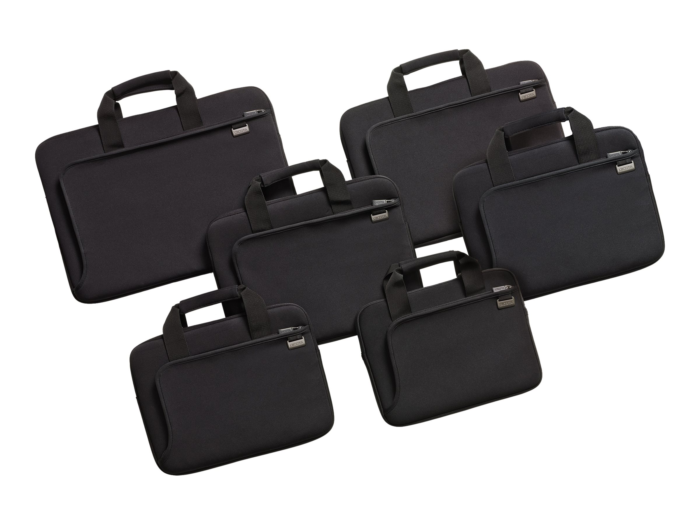 DICOTA Smart Skin 35,8cm 14-14.1Zoll Neoprenhülle mit Tragegriffen Schwarz DICOTA Smart Skin 35,8cm 14-14.1Zoll Neoprenhülle mit Tragegriffen Schwarz