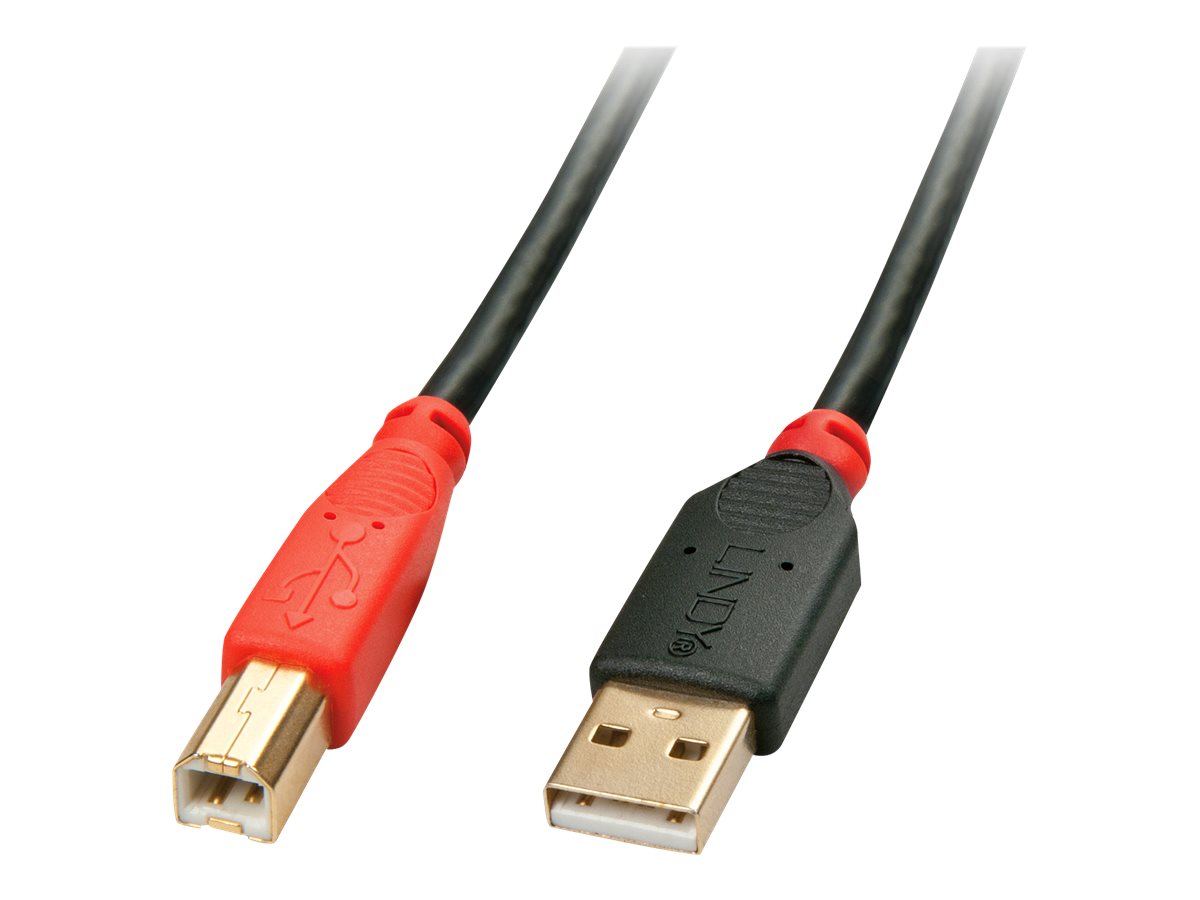 LINDY USB 2.0 Aktivkabel A/B 10m USB 2.0 High Speed bis 480MBit/s LINDY USB 2.0 Aktivkabel A/B 10m USB 2.0 High Speed bis 480MBit/s