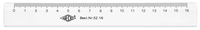WEDO Lineal 5216 18,0 cm, transparent