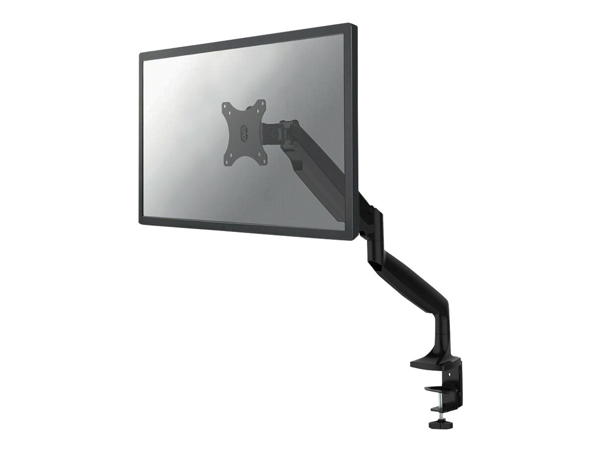 NEOMOUNTS SELECT D750BLACK TFT Tischlagerung 10-32Zoll 25-81,3cm max 9kg VESA75-100 Durchführung/Klemme Gasfeder Neigen Pivot Swive