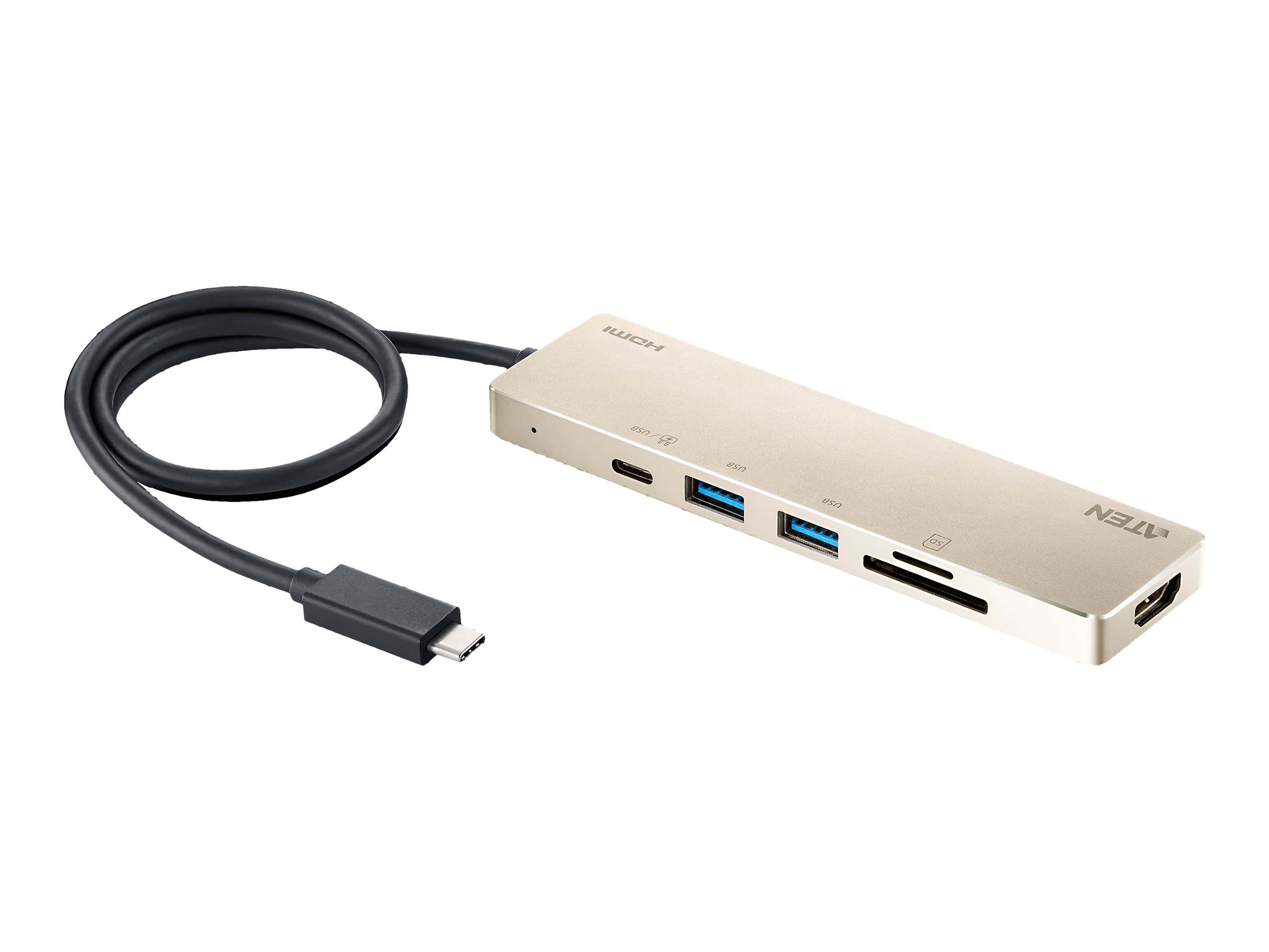 ATEN UH3239 - Mini-Dock - USB-C 3.2 Gen 1 / Thunderbolt 3 - HDMI