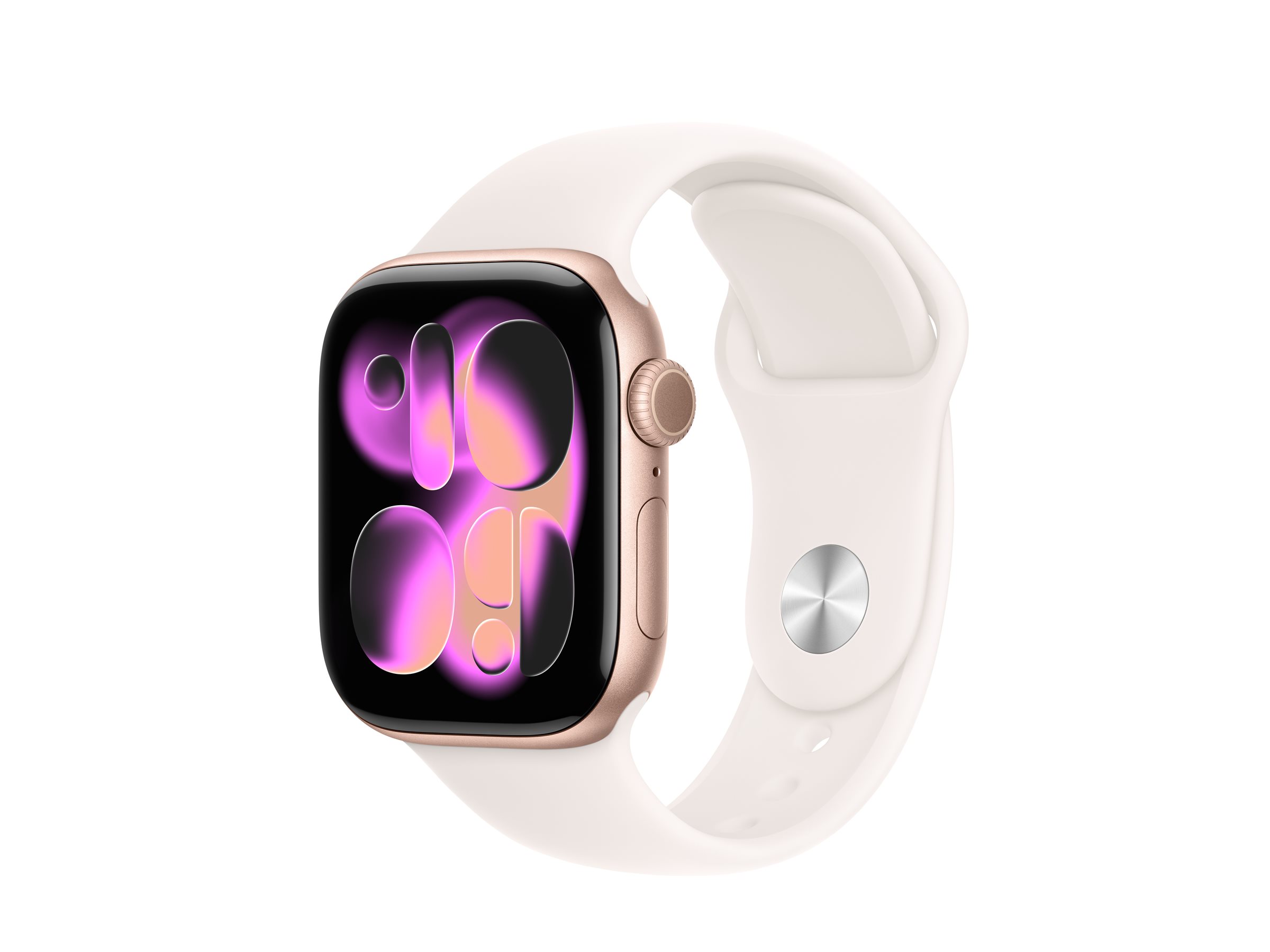 APPLE Watch Series 11 GPS + Cellular 42mm Rose Gold Aluminium Case with Light Blush Sport Band - S/M APPLE Watch Series 11 GPS + Cellular 42mm Rose Gold Aluminium Case with Light Blush Sport Band - S/M