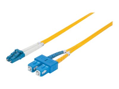 INTELLINET LWL Kabel LC/SC OS2 3m gelb 9/125um Duplex Singlemode INTELLINET LWL Kabel LC/SC OS2 3m gelb 9/125um Duplex Singlemode
