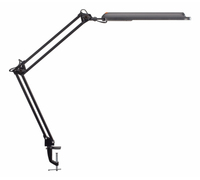 MAUL MAULatlantic Schreibtischlampe schwarz 6 W mit Tischklemme