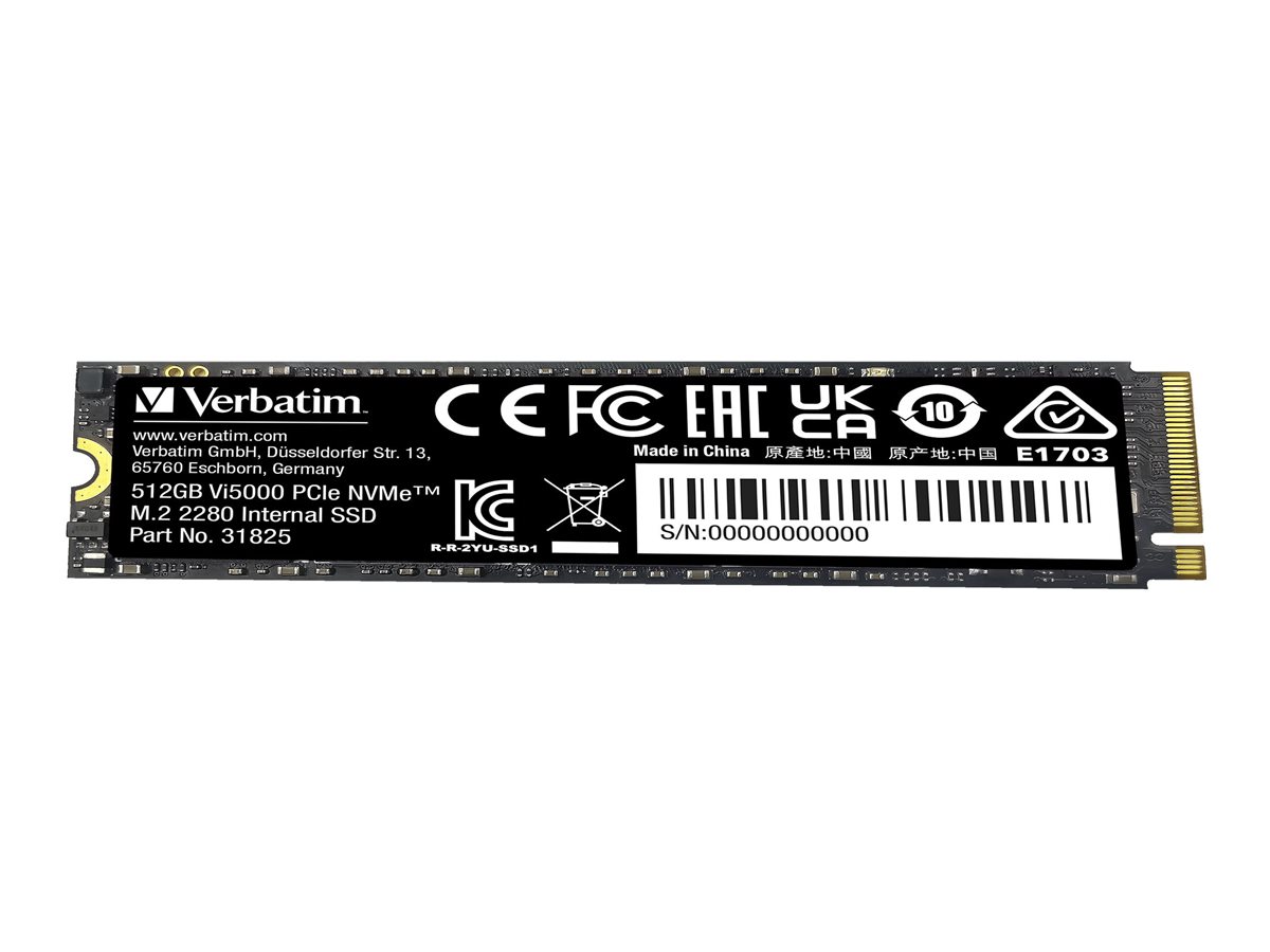 Verbatim M.2 SSD Vi5000 PCIe NVMe 512GB
