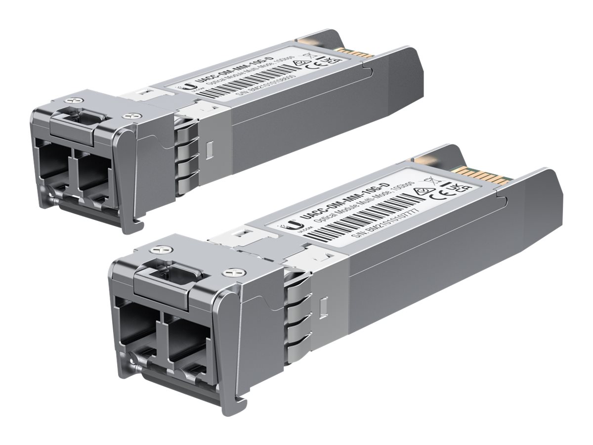 Ubiquiti U Fiber UACC-OM-MM-10G-D-2 2er Pack 10 Gbps Multi-Mode Optical Module
